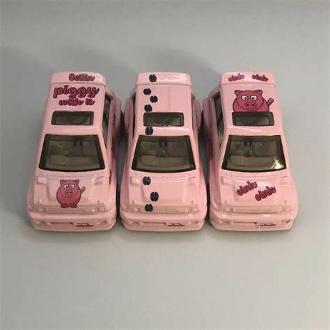 Buy White Toner 1:64 Waterslide Decal JDM VW Silverado Camaro Pink Pig ...