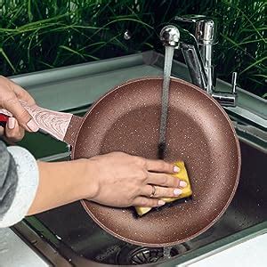 Buy Wonderchef Duralife Die-cast 24 cm Fry Pan | 5 Layer Healthy ...