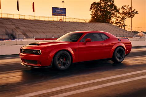 2018 Dodge Challenger SRT Demon Looks Devilish In First Official Photo - autoevolution
