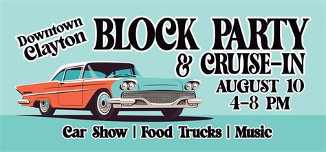 Downtown Clayton Summer Block Party & Cruise-In , Downtown Clayton, GA ...