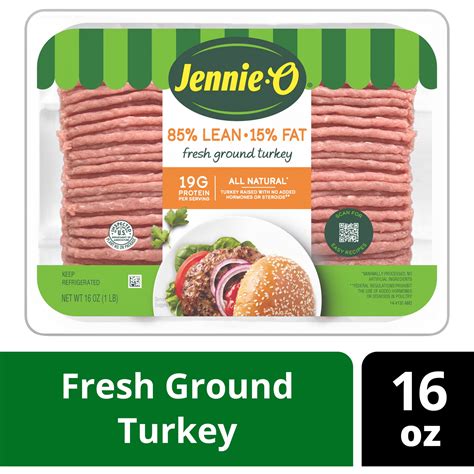 Jennie-o 85% Lean/15% Fat All-natural Ground Turkey