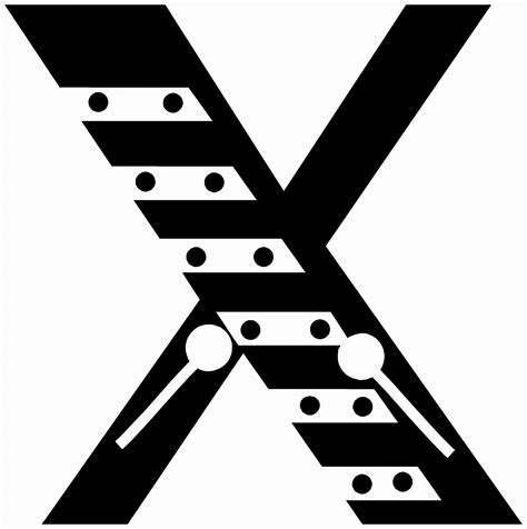 Alphabet Silhouette Letter X Free Stock Photo - Public Domain Pictures - Letter X Silhouette
