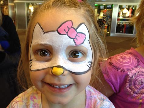 Hello Kitty Face Painting at PaintingValley.com | Explore collection of ...