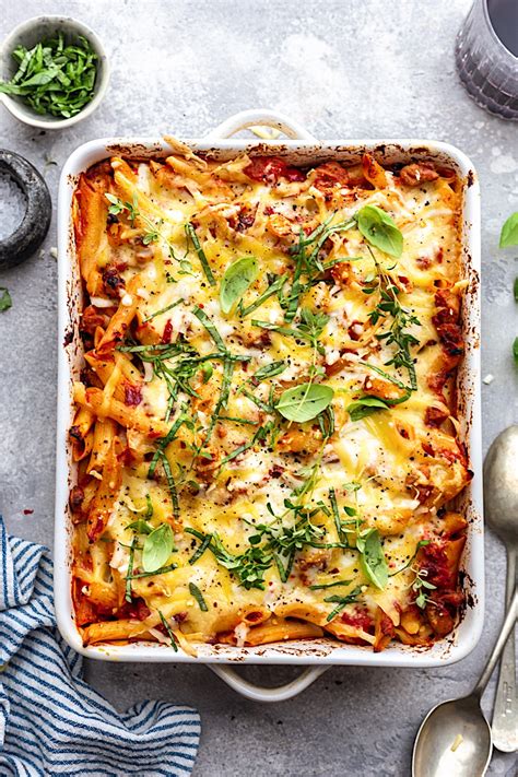 Easy Vegetable Pasta Bake Recipe | Deporecipe.co