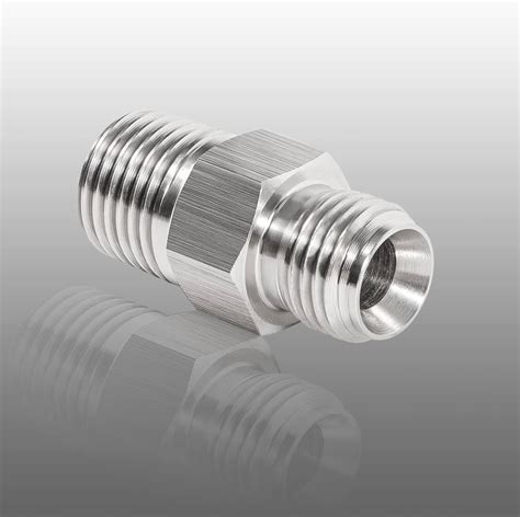 Deecaray 1/4" NPT Fitting Adapter, 1/4" Male NPT to M12 x 1.25 ...