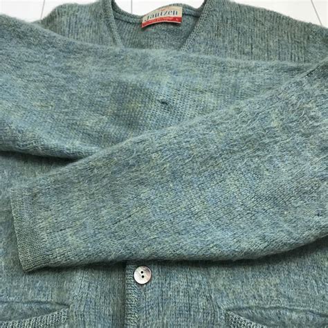 40％割引グレイ系,L【12月スーパーSALE 15%OFF】 60'sビンテージ古着！アメリカ製 jantzen モヘアカーディガン ...