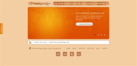 51个给你灵感的橙色系网页设计 | 创意悠悠花园