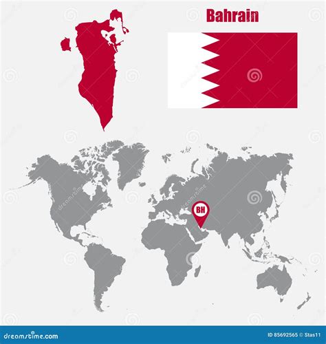 Bahrain Location On The World Map
