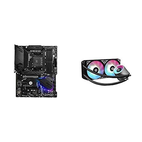 MSI MPG B550 Gaming Plus ATX Gaming Motherboard with Deepcool Castle ...