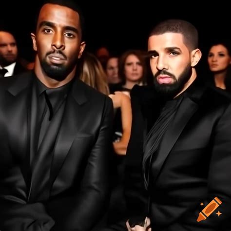 Diddy and drake enjoying leisure time together on Craiyon