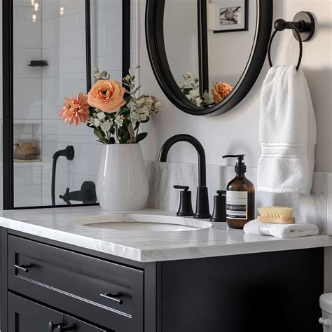7 Small Black Bathroom Designs For A Chic Space