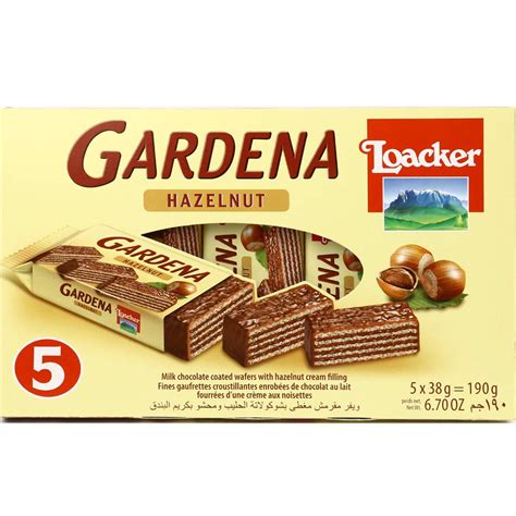 Loacker Gardena Wafers - Hazelnut, 190g : Amazon.in: Grocery & Gourmet ...