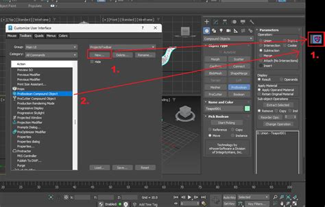 Image result for ProBoolean in 3DS Max