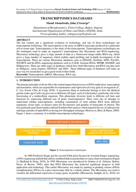 Image result for Transcriptomics Databases