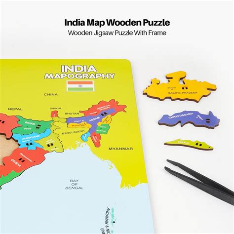 Wooden India Mapography – Brainwave61