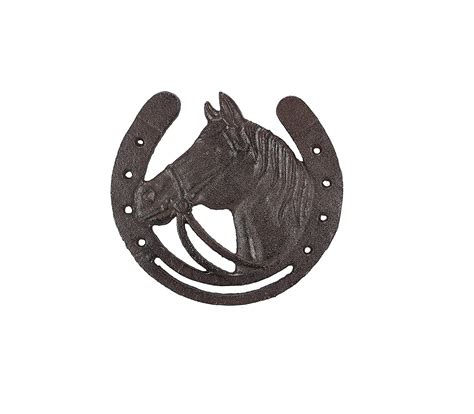 Young's Cast Iron Horseshoe Wall Decor, 15.25" x 7.5" x 8.75" : Amazon ...