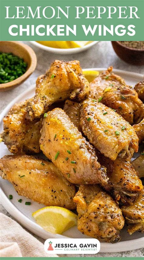 Lemon Pepper Chicken Wings | Recipe in 2024 | Lemon pepper chicken ...
