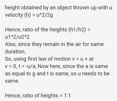 A ball of mass m is thrown vertically upwards another ball of mass 2m ...