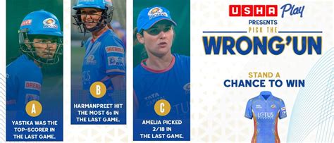 Contest 6: Win Mumbai Indians Women's team merch - Mumbai Indians