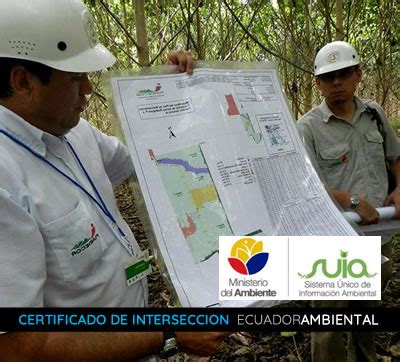 CERTIFICADO DE INTERSECCION EcuadorAmbiental: permisos, ambientales ...