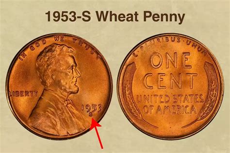 1953 Wheat Penny Coin Value (Errors List, "D", "S" & No Mint Mark Worth ...