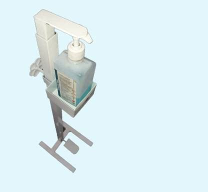 BUFF KING Foot Operated Hand's Free Sanitizer Dispenser Floor Stand ...