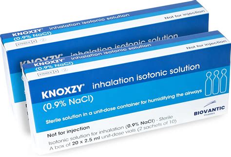 Buy KNOXZY Sterile Isotonic Saline Solution 0.9% - Sodium Chloride NaCl ...
