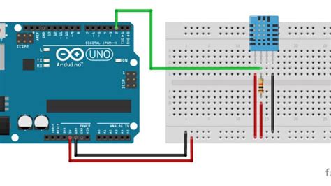 DHT22 Sensor Tutorial 的图像结果