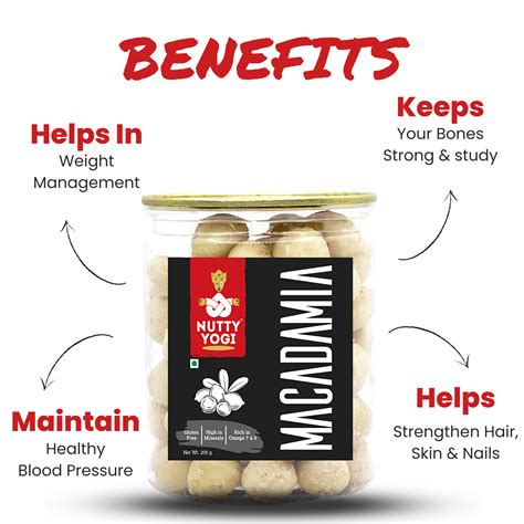 Nutty Yogi Australian Macadamia Nuts 200g (pack of 1)