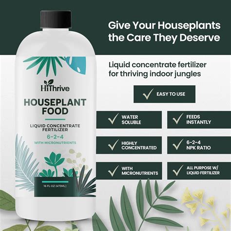 16oz Houseplant Fertilizer, All Purpose Indoor Plant Liberia | Ubuy