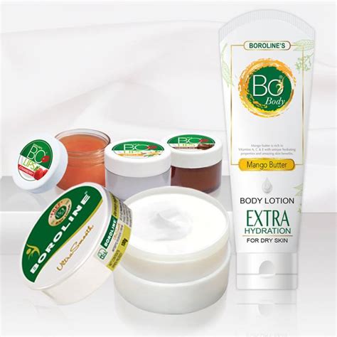 BOROLINE Bo Body Lotion 100 ml + Ultrasmooth Cream 100 gm + Lip Balm ...