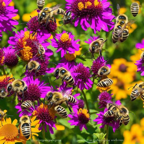 How Flowers Appear To Bees And What Colors Attract Them
