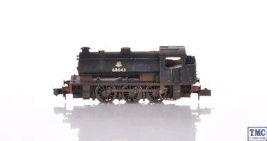 E85502 EFE Rail N Gauge WD Austerity (J94) Saddle Tank 68043 BR Black ...