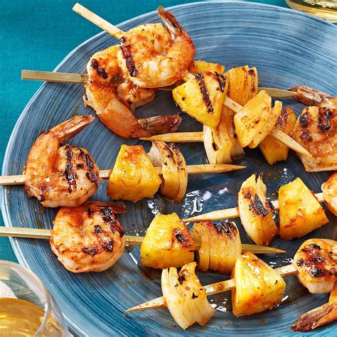 Grilled Hawaiian Shrimp Kabobs Recipe – NOSXAT