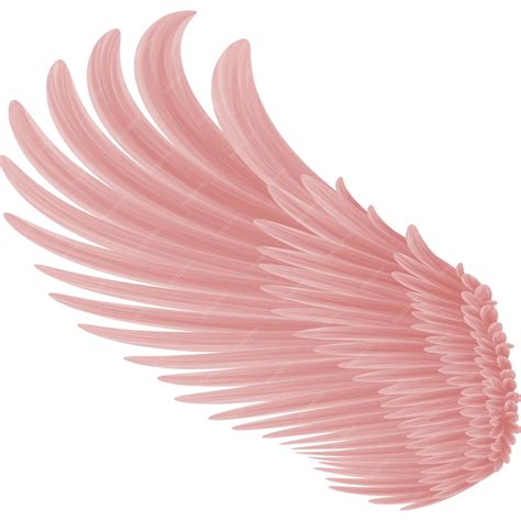 Beautiful glittery pink flamingo wings vector | Premium AI-generated image