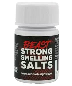 Alpha Designs | 'Beast' Strong Smelling Salts | Used by Weightlifting ...