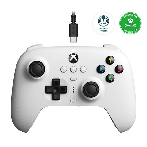 8Bitdo Ultimate Wired Controller for Xbox, Hall Effect Joysticks and Hall Triggers, Compatible ... - what triggers xbox one