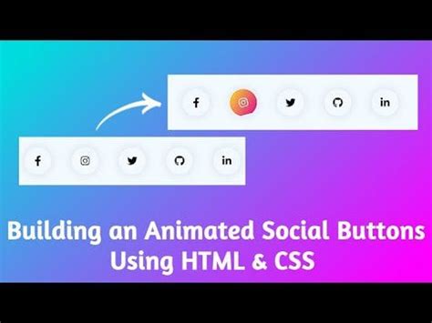 Image result for Social Media Buttons HTML