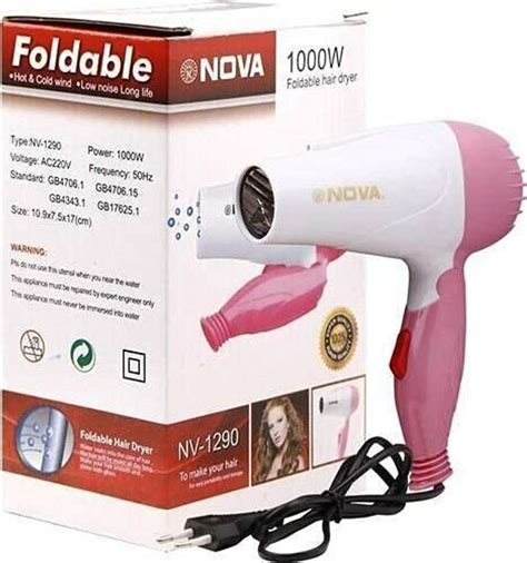METSTYLE METSTYLE NV-1290 hair dryers Professional Folding Hair Dryer ...