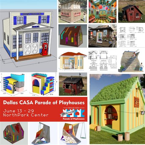 A NorthPark Tradition Turns 30: Dallas CASA Parade of Playhouses Opens Today - CandysDirt.com