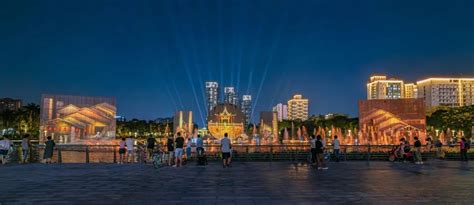佛山禅城区文华公园水舞声光秀常态化开启-中国照明网