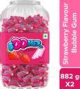 Boomer Bubble Gum, Jar of 294 Gums Strawberry Chewing Gum Price in ...