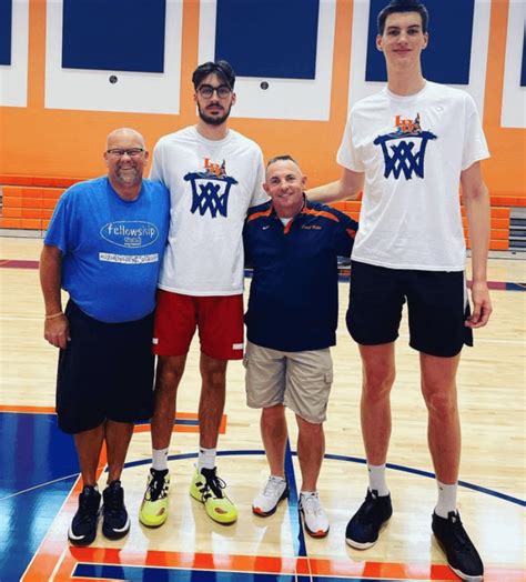 Olivier Rioux (7'5) and Daniel Santiago (7'1") - two giants with an ...