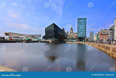 The Longitude Building and the Museum of Liverpool Editorial Stock Photo - Image of european ...