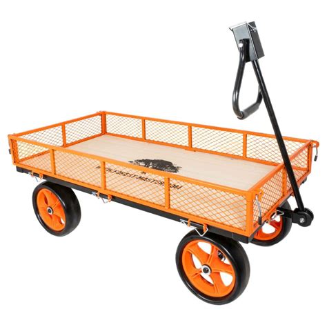 FM-CART Garden Trolley Cart – Heavy-Duty Garden Cart/Wagon With Fold ...