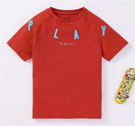 Ed-a-Mamma Sustainable Boys Play Printed Tee