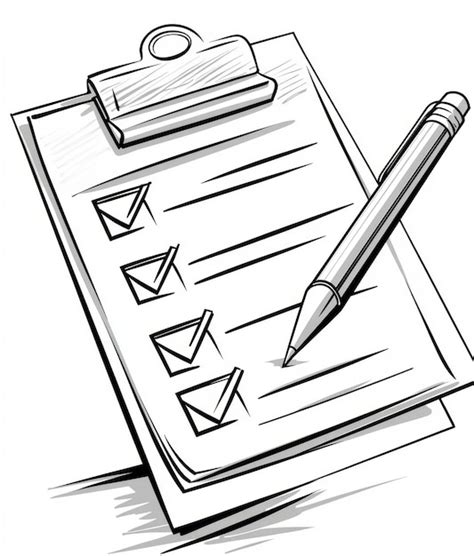 Checklist Drawing 的图像结果