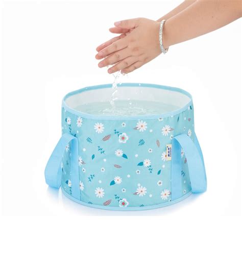 Buy Collapsible Foot Bath Basin for Travel Portable Foot Bath Tub ...