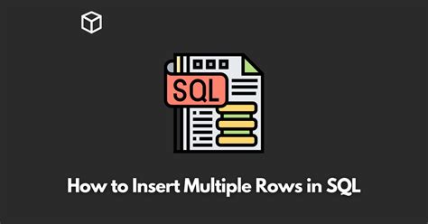 Image result for Multiple Data Insert in SQL