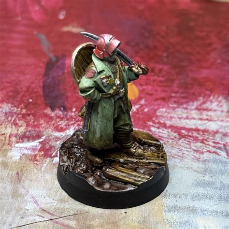 3D Printable Trench Crusade - Lieutenant - New Antioch by Factory ...